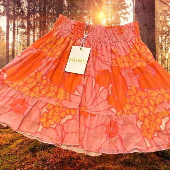 SHOW ME YOUR MUMU YOU'RE A DOOZY SKIRT$128.00 NWT size XXL - Picture 2 of 10